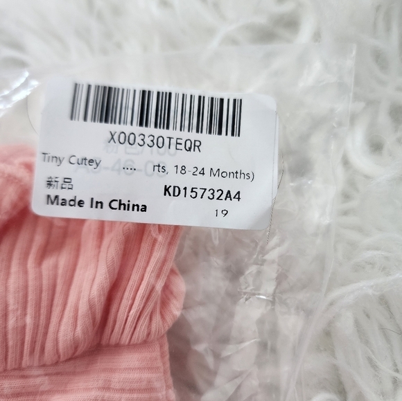 Tiny Cutey Baby Girl Summer Outfit Set. Ruffle Sleeve Romper and Floral … - Picture 5 of 5